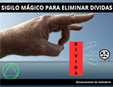 Sigilo de alívio de dívida PODEROSAMENTE EFICAZ, banir sua dívida, eliminar problemas de dinheiro, tornar-se livre de dívidas, dívida desaparecer Sigilo Mágico